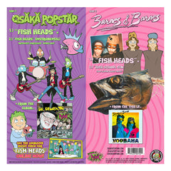 OSAKA POPSTAR / BARNES & BARNES 12” FISH HEADS (NEON PINK VINYL)