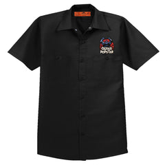 Osaka Popstar “Giant Robot” Embroidered Work Shirt