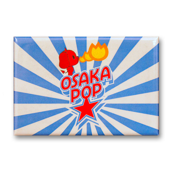 Devil Dog Stripes Magnet