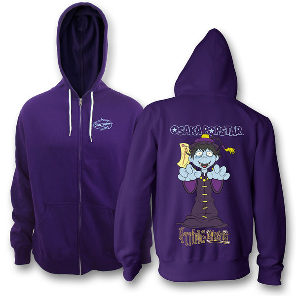 Hopping Ghosts Zip Up Hoodie