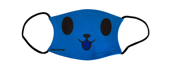 Blue Devil Dog All Over Face Mask