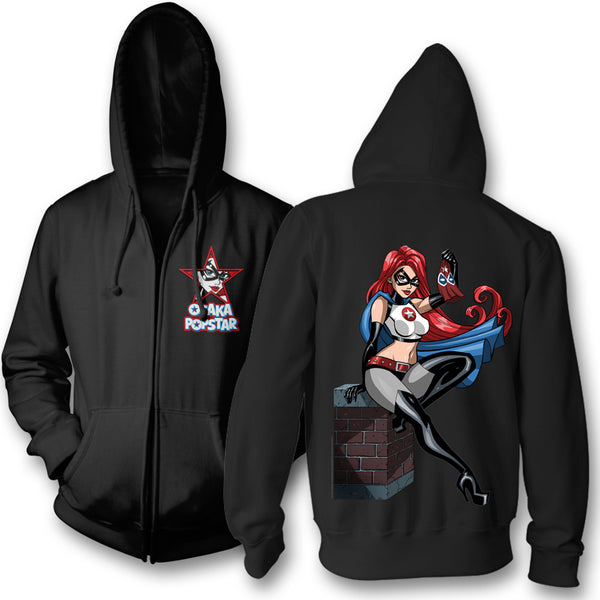 Osaka Popstar Super Hero Zip Hoodie