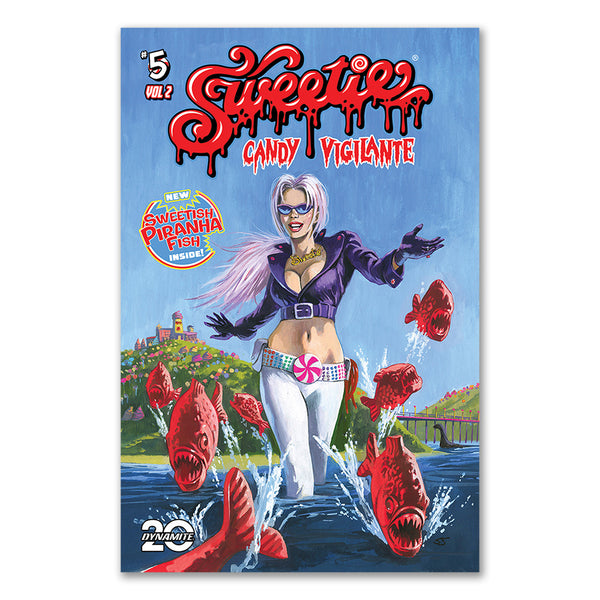 Sweetie Candy Vigilante Vol 2 #5 Cover A Regular Stephen Sistilli Blue