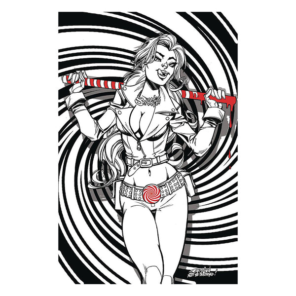 Sweetie Candy Vigilante Issue #3 Cover M (Incentive Jeff Zornow Line Art Virgin Cover)