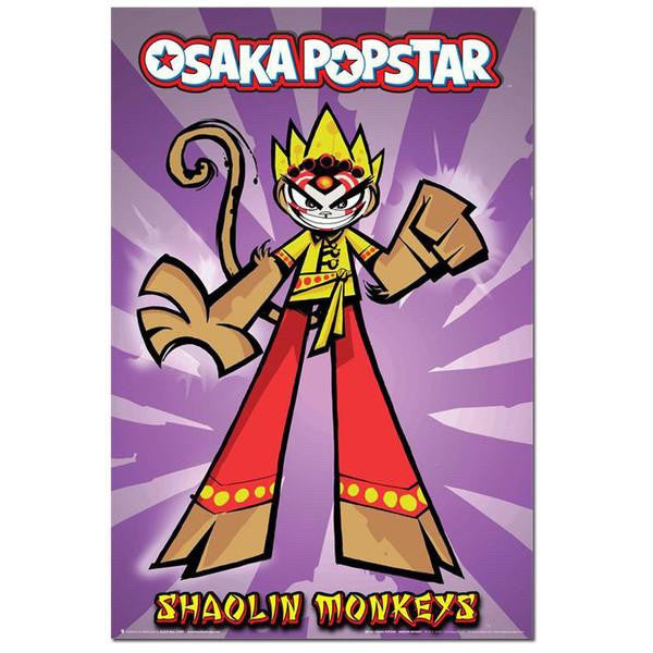 Shaolin Monkeys Poster