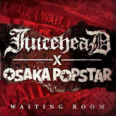 JuiceheaD x Osaka Popstar - "Waiting Room" Ltd. Ed. Etched vinyl 7-inch w/ sleeve art by Shepard Fairey